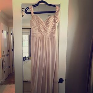 Dessy Collection bridesmaid gown